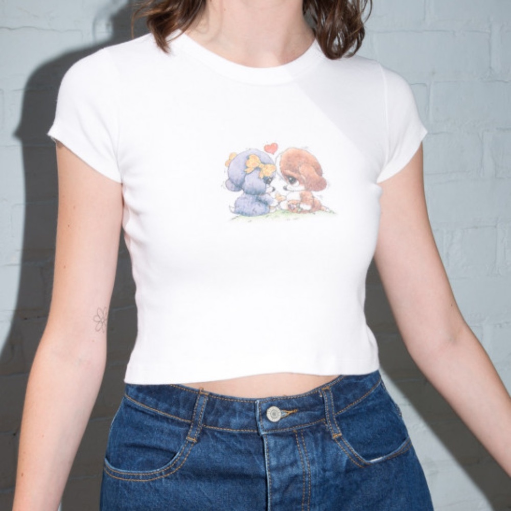 brandy Melville Ashlyn puppy love top